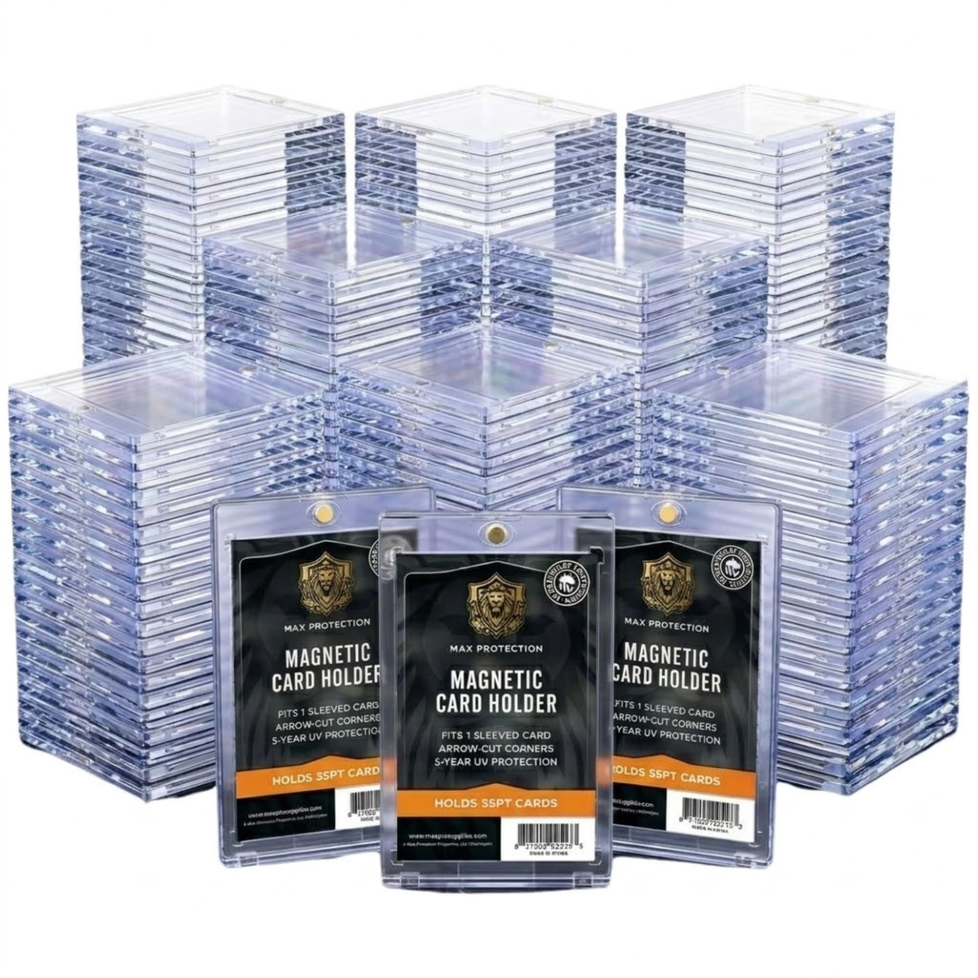 Amazon.com: Max Protection Magnetic Card Holder - 55pt Ultra-Clear